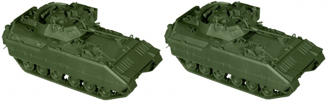 Armored infantry fighting vehicle M2 / Cavalry fighting vehicle M3 Bradley kit<br /><a href='images/pictures/Roco/Roco-05122.jpg' target='_blank'>Full size image</a>
